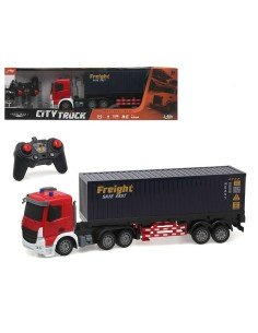 Camion porte-véhicules et Voitures à Friction Speed & Go 37,5 x 12,5 x 10 cm (2 Unités) | Tienda24 Tienda24.eu