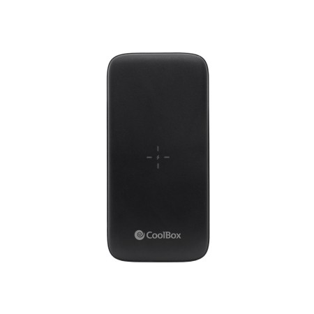 Powerbank CoolBox COO-PB10KW-BK1 Black 10000 mAh | Tienda24 - Global Online Shop Tienda24.eu