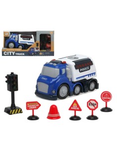 Camión Happy Time City Police Truck de BigBuy Fun, Camiones - Ref: S1133372, Precio: 13,75 €, Descuento: %