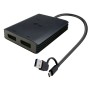 Cavo USB i-Tec CADUAL4KDP Nero | Tienda24 - Global Online Shop Tienda24.eu