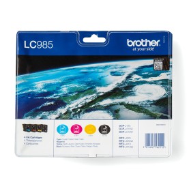 Tinteiro de Tinta Original Brother LC-985VALBP Multicolor de Brother, Toners e tinta de impressora - Ref: M0503103, Preço: 47...