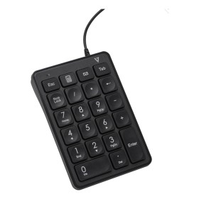 Numeric keyboard V7 KP350 Black by V7, Numeric keypads - Ref: S55285612, Price: 11,69 €, Discount: %