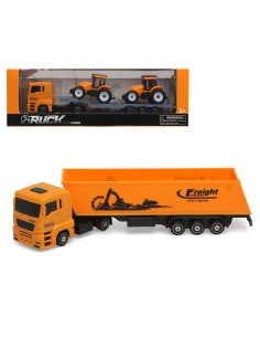 Camion avec grue Lumières avec son Tracteur 30 x 10 x 16 cm (30 x 10 x 16 cm) | Tienda24 Tienda24.eu