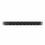 Power Socket 9 Sockets with Switch Lanberg PDU-09F-0300-BK 220-250 V 16 A 4000 W | Tienda24 - Global Online Shop Tienda24.eu