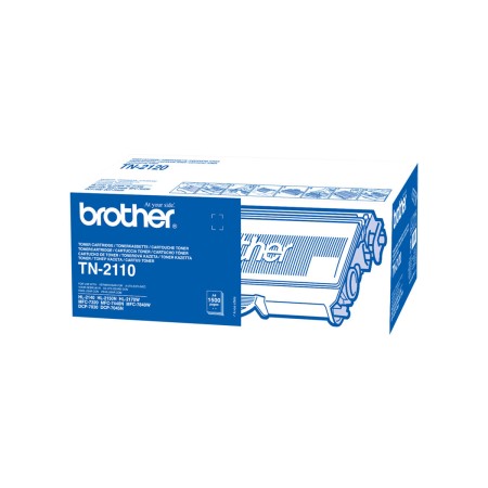 Toner Brother TN-2110 Black by Brother, Printer toners and inks - Ref: M0503156, Price: 57,33 €, Discount: %