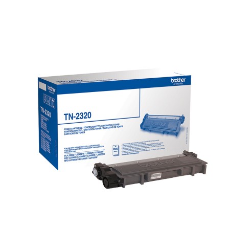 Toner original Brother TN-2320 Noir de Brother, Toners et encre pour imprimante - Réf : M0503165, Prix : 75,84 €, Remise : %