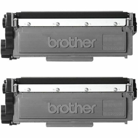 Toner Brother TN-2320TWIN Schwarz 2600 pgs von Brother, Toner und Druckertinte - Ref: M0503166, Preis: 128,22 €, Rabatt: %