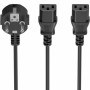 Power Cord Aisens A132-0864 1,8 m Black | Tienda24 - Global Online Shop Tienda24.eu