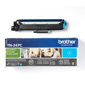 Tóner Original Brother TN-247C Ciano de Brother, Toners e tinta de impressora - Ref: M0503186, Preço: 110,23 €, Desconto: %