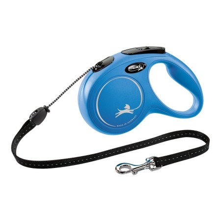 Laisse pour Chien Flexi NEW CLASSIC 8 m Bleu Taille S | Tienda24 - Global Online Shop Tienda24.eu