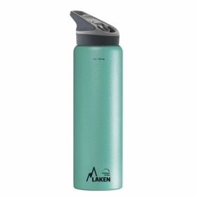 Bottiglia d'acqua Versa Verde Acciaio 500 ml 7 x 27 x 7 cm | Tienda24 - Global Online Shop Tienda24.eu