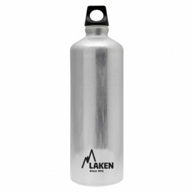 Botella de Agua Versa Gris Acero 500 ml 7 x 27 x 7 cm | Tienda24 - Global Online Shop Tienda24.eu