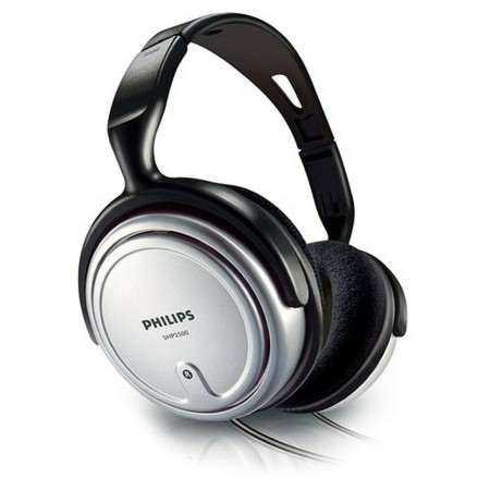 Headphones with Headband Philips SHP2500/37 95 dB TV Black With cable | Tienda24 - Global Online Shop Tienda24.eu