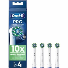 Cabezal de Recambio Oral-B Pro Cross action Negro 4 Unidades | Tienda24 - Global Online Shop Tienda24.eu