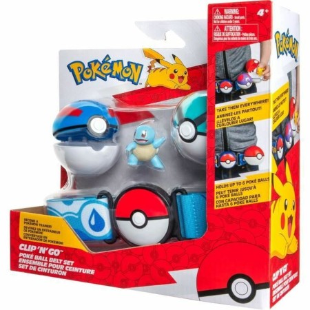 Set de Figuras Pokémon Clip 'N' Go - Squirtle 5 cm 5 Piezas | Tienda24 - Global Online Shop Tienda24.eu