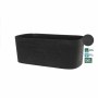 Jardinera Autorriego Garden ID Negro 17 x 50 x 17 cm | Tienda24 - Global Online Shop Tienda24.eu