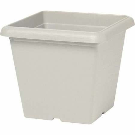 Maceta Garden ID Blanco Cuadrado Efecto piedra 40 x 35 cm | Tienda24 - Global Online Shop Tienda24.eu