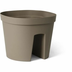 Jardinière auto-arrosante Stefanplast 8003507943735 Anthracite 13,3 x 12,3 x 29,3 cm Gris Plastique | Tienda24 - Global Online Shop Tienda24.eu