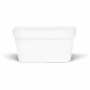 Self-watering flowerpot Garden ID White | Tienda24 - Global Online Shop Tienda24.eu