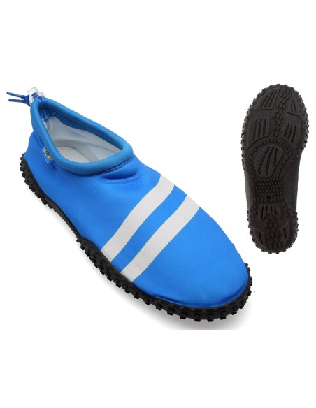 Escarpines Rayas Unisex adultos Azul | Tienda24 Tienda24.eu