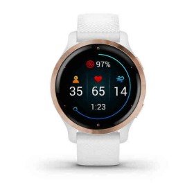 Montre intelligente GARMIN 010-02429-13 1,1" Blanc Rose Or de GARMIN, Trackers d'activité - Réf : S7164691, Prix : 282,16 €, ...