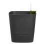 Pot auto-arrosant Elho Greensense Aqua Care Ø 38 x 38,9 cm Gris foncé Carré | Tienda24 - Global Online Shop Tienda24.eu