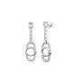 Ladies' Earrings Guess JUBE04507JWRHT-U Silver | Tienda24 - Global Online Shop Tienda24.eu