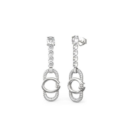 Boucles d´oreilles Femme Guess JUBE04507JWRHT-U Argenté | Tienda24 - Global Online Shop Tienda24.eu