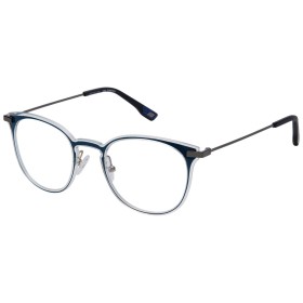 Montura de Gafas Hombre Police VPLF76-5106U8 Marrón Ø 51 mm | Tienda24 - Global Online Shop Tienda24.eu