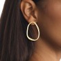 Ladies' Earrings Calvin Klein SCULPTURAL Stainless steel Golden | Tienda24 - Global Online Shop Tienda24.eu