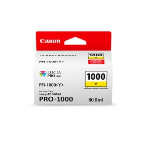 Cartucho de Tinta Original Canon PFI-1000 Amarillo de Canon, Tóners y tinta de impresora - Ref: M0504334, Precio: 64,13 €, De...