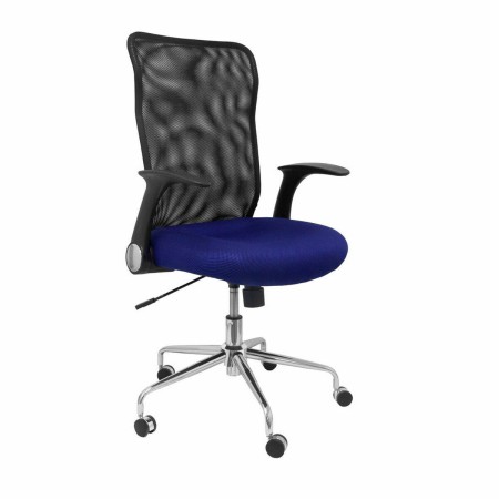 Office Chair Minaya P&C 4031AZ Blue Black | Tienda24 - Global Online Shop Tienda24.eu