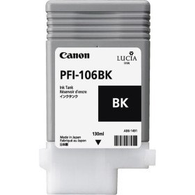 Cartouche d'encre originale Canon PFI-106 BK Noir de Canon, Toners et encre pour imprimante - Réf : M0504517, Prix : 91,13 €,...