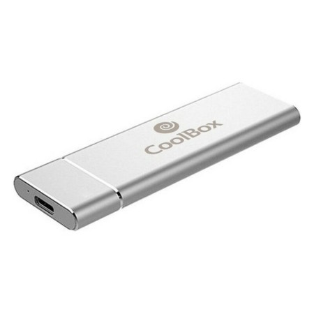 Gehäuse für die Festplatte CoolBox COO-MCM-NVME SSD NVMe Silberfarben | Tienda24 - Global Online Shop Tienda24.eu