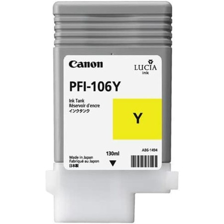 Cartucho de Tinta Original Canon PFI-106 Y Amarillo de Canon, Tóners y tinta de impresora - Ref: M0504520, Precio: 92,47 €, D...