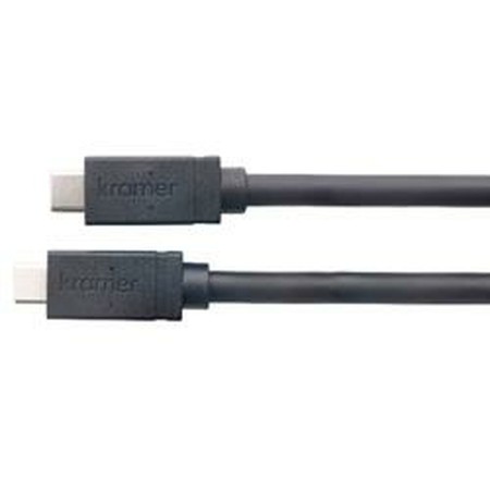 USB-C Cable Kramer Electronics 96-0219103 3 m Black | Tienda24 - Global Online Shop Tienda24.eu