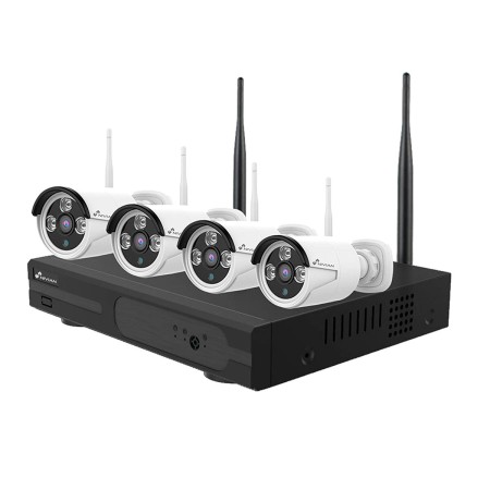 Camescope de surveillance Nivian NV-KIT830W-4CAM | Tienda24 - Global Online Shop Tienda24.eu