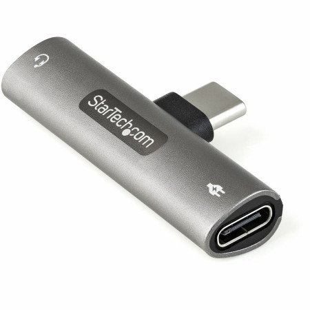 Adaptador USB C a Jack 3.5 mm Startech CDP235APDM      Plata | Tienda24 - Global Online Shop Tienda24.eu