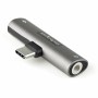 USB C-zu-Jack 3.5 mm-Adapter Startech CDP235APDM      Silber | Tienda24 - Global Online Shop Tienda24.eu