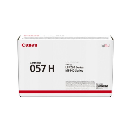 Tóner Original Canon i-SENSYS 057H Negro de Canon, Tóners y tinta de impresora - Ref: M0504762, Precio: 161,57 €, Descuento: %