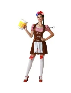 Costume per Adulti Marrone Cameriera Tedesca da BigBuy Carnival, Adulti - Ref: S1134901, Precio: €19.90, Descuento: %