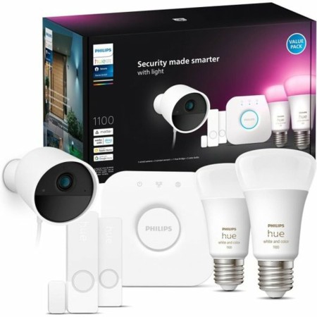 Fausse caméra de surveillance Philips Hue Secure Starter Pack | Tienda24 - Global Online Shop Tienda24.eu