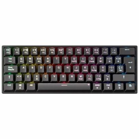 Tastatur PcCom Schwarz | Tienda24 - Global Online Shop Tienda24.eu