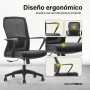 Silla de Oficina Owlotech Negro | Tienda24 - Global Online Shop Tienda24.eu