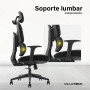 Chaise de Bureau Owlotech Noir | Tienda24 - Global Online Shop Tienda24.eu