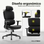 Silla de Oficina Owlotech Negro | Tienda24 - Global Online Shop Tienda24.eu