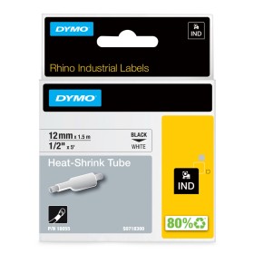 Laminated Tape for Labelling Machines Dymo 18055 White 12 mm by Dymo, Adhesive labels and stickers - Ref: M0505404, Price: 38...