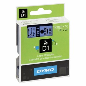 Laminated Tape for Labelling Machines Rhino Dymo ID1-12 12 x 5,5 mm White Green Stick Self-adhesives (5 Units) | Tienda24 - Global Online Shop Tienda24.eu