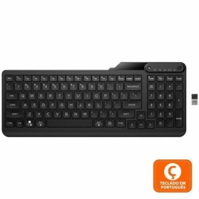 Keyboard R-Go RGOCOESWDBL Black Spanish Qwerty | Tienda24 - Global Online Shop Tienda24.eu