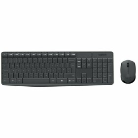 Qwerty Spanisch Logitech 920-002499 USB Schwarz Spanisch | Tienda24 - Global Online Shop Tienda24.eu